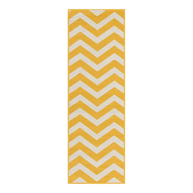 Chevron Indoor / Outdoor Rug, Runner 2' x 6'1"