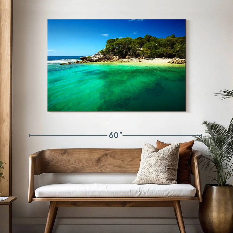 Gillard haitien, 32" H x 48" W
