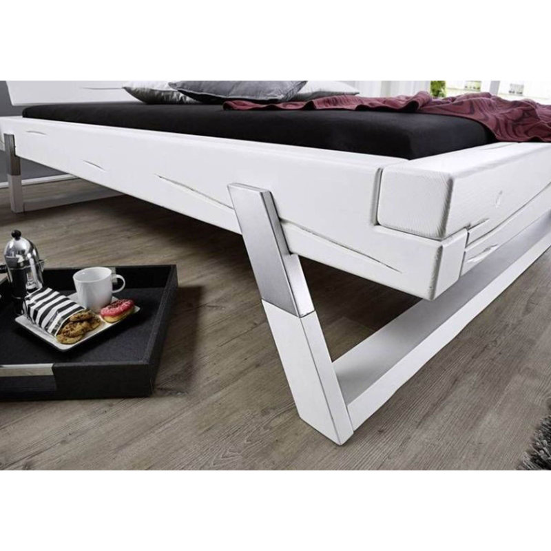 Vancouver Solid Wood Bed, 182cm W x 225cm L