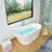 70" x 34" Freestanding Soaking Bathtub