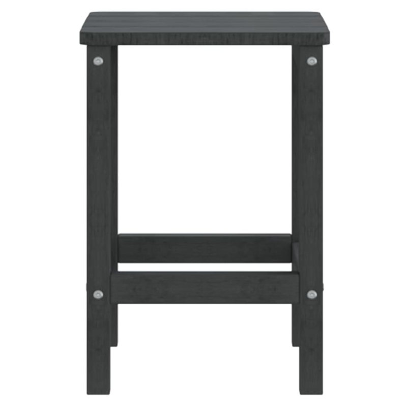 Meuble de jardin Cascante Adirondack, Gris foncé