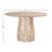 Round Solid Wood Dining Table
