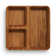 Square One Wood Stackable Desk Organizer