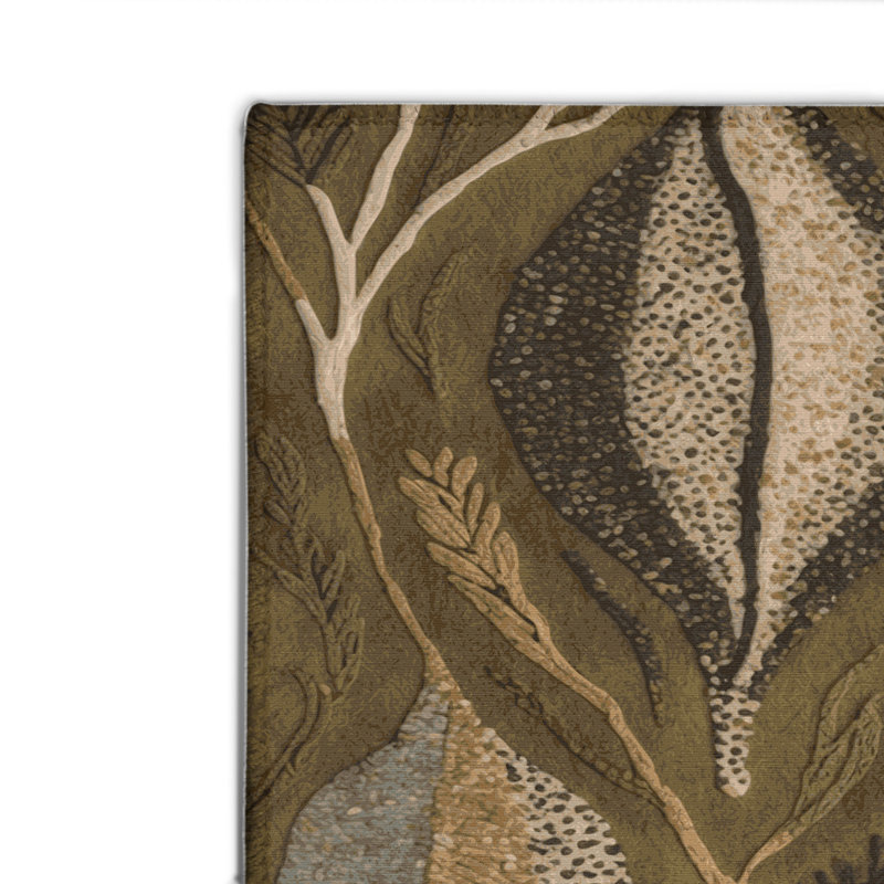 Tapis d'intérieur et d'extérieur brun Nature, Rectangulaire 2 pi x 3 pi