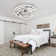 Herrada 20" Space-Saving Flush Mount Ceiling Fan with Adjustable Dimmable LED Light Kit