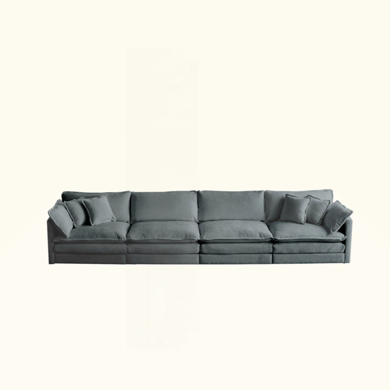 Canapé modulaire Free Free, canapé modulaire 4 places en tissu chenille confortable, canapé modulaire, chenille