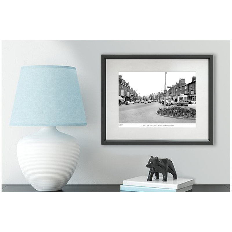 Leighton Buzzard, High Street C1960 - Single Picture Frame Print, 28cm H X 36cm W x 2cm D