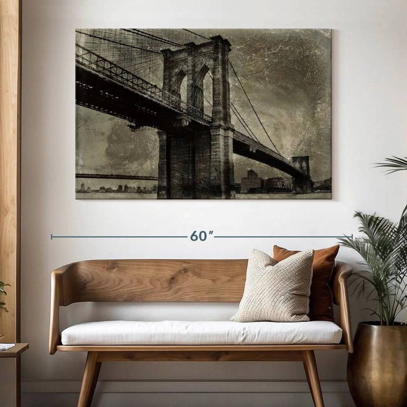 Lilie Bridge I, 34" H x 51" W