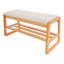 Banc de rangement pour chaussures 3 paires