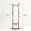 Portemanteaux en bois massif 18,9 x 11,8 x 71 po-94156841