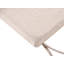 Bench Seat Pad Cushion Lasse 148 x 45 cm Beige