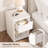 15.3" 1 - Drawer Nightstand With Drawer And Open Compartment
