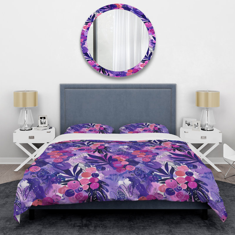 Ensemble de housse de couette Glamour, Housse de couette très grand + 2 taies décorativ