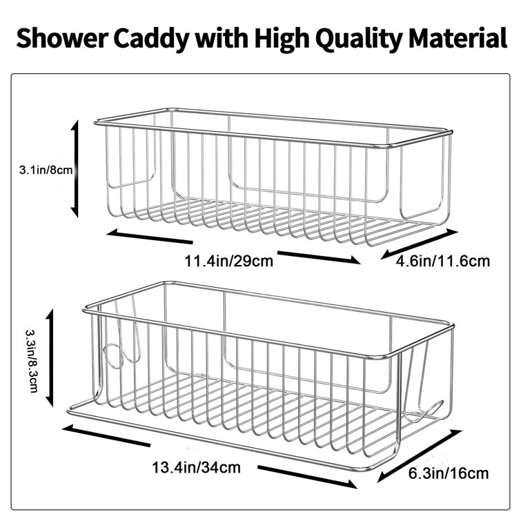 Rebrilliant Lexiy Drill / Screw Stainless Steel Shower Caddy