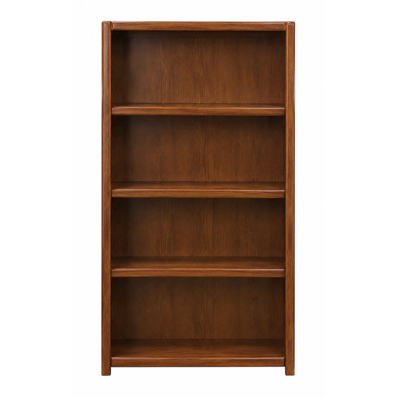 McKaylah Bookcase, Havana Gold, (3 Shelf) 60” H x 32” W x 13” D