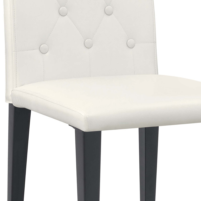 Ensemble de salle à manger moderne en bois 5 pièces avec 4 chaises, parfait pour les repas élégants et fonctionnels dans les appartements et les cuisines