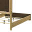 Ensemble de chambre avec grand lit 4 pièces Ellaline Natural