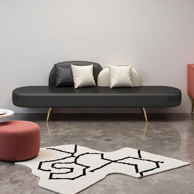Méridiennes d'intérieur en similicuir Creative Home, Orienté à gauche (vu de face)