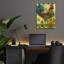 Rosalind Wheeler «Rooster» par David Galchutt, art mural en verre acrylique-1684634419