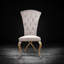 Fauteuil d'appoint en velours-86655587