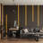 2pc x 106" x 12.6" 3D Acoustic/Sound Proof Wood Slat Wall Panels (2piece/18.55 sq.ft.)-96334642-121847364
