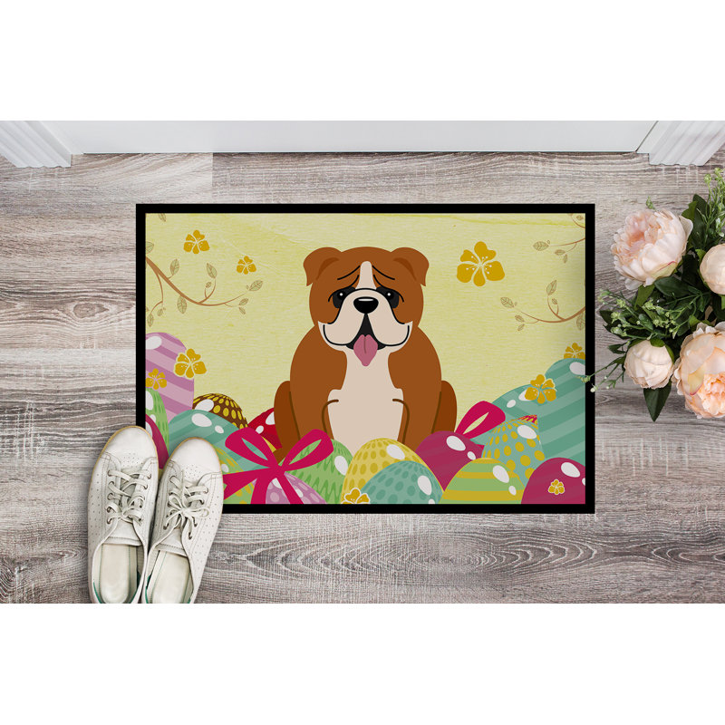 Saroyan Non-Slip Easter Outdoor Doormat, 27" H x 18" W