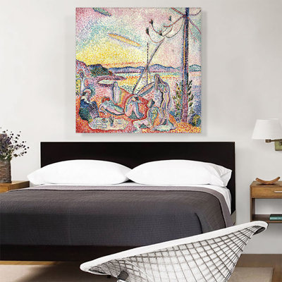 «Luxury, Serenity and Pleasure 1905» par Henri Matisse, reproduction d'art sur toile tendue