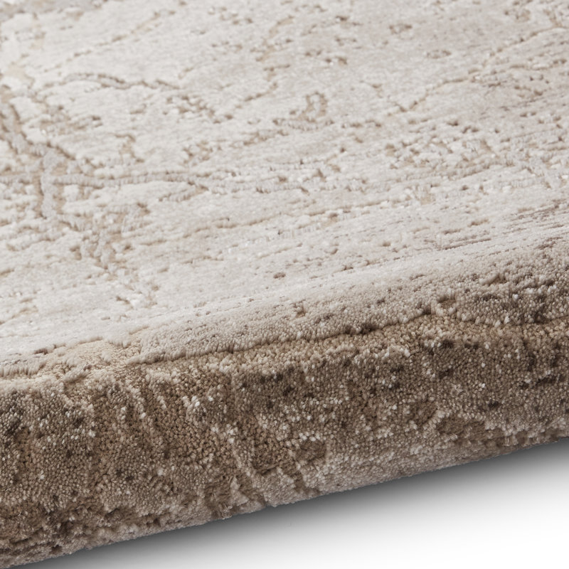 Hameldon area rug Machine Woven Rectangle Beige