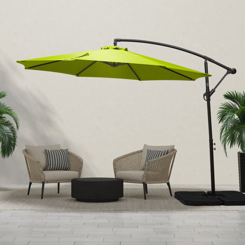 Parasol déporté de 10 pi Hartt, Chaux