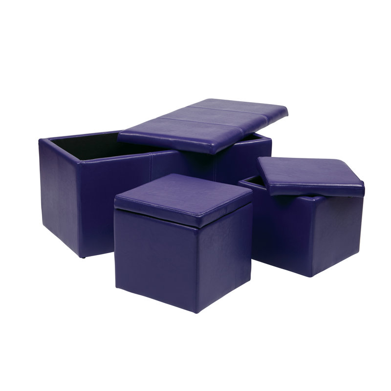 Elverton Vegan Leather Storage Standard, Purple