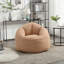 Pouf-canapé avec rembourrage en mousse haute pression et repose-pieds-134768675