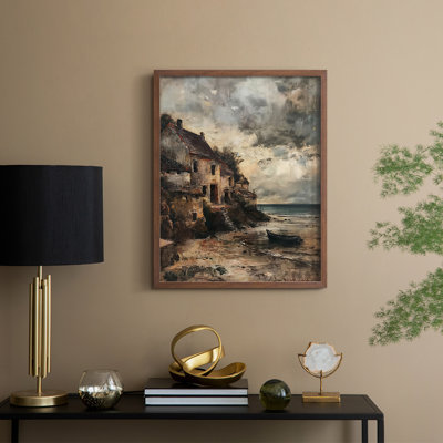 LANDSCAPES Series CECII, reproduction encadrée - bois massif
