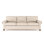 Leroy Rolled Panel-Arm Sofa with Bun Feet