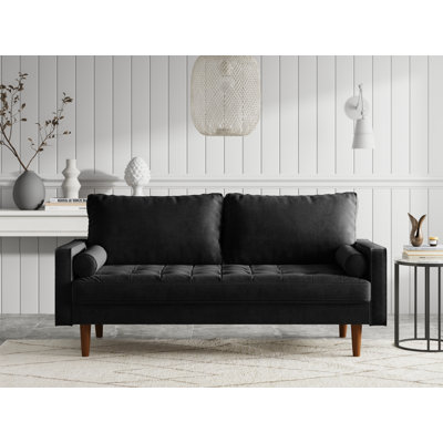 Collington 70" Square Arm Tufted Seat Sofa