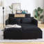 Canapé-lit convertible polyvalent pour divers espaces et conforts-1443963849