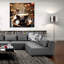 Art contemporain en verre acrylique-760817840