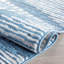 Tapis bleu clair à motif tribal Marsa-61512641