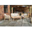 Roma 2 seater sofa dining set