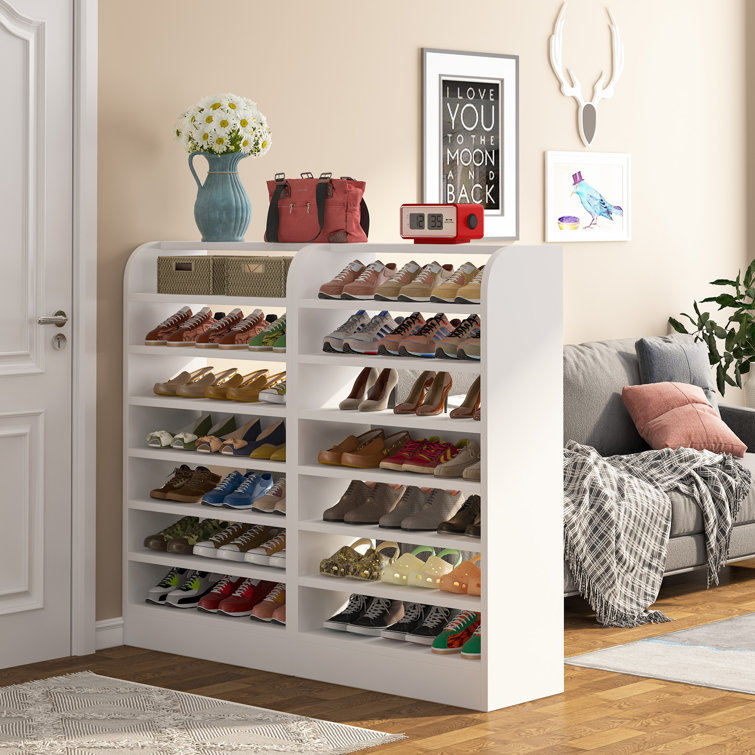 Shoe Rack. Wall Mounted Shoe Storage. High Quality 24or 48. Easy Install.  Hardware Included. Predrilled Holes. Space Saver. 's Pick. 