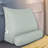 Sit-up Back Comfort Wedge Reading Pillow with Adjustable Neck Roll for Lumbar Back Support-1770439032