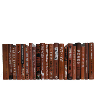 Livres décoratifs - livres de jaquette écarlate - livres rouges au pied