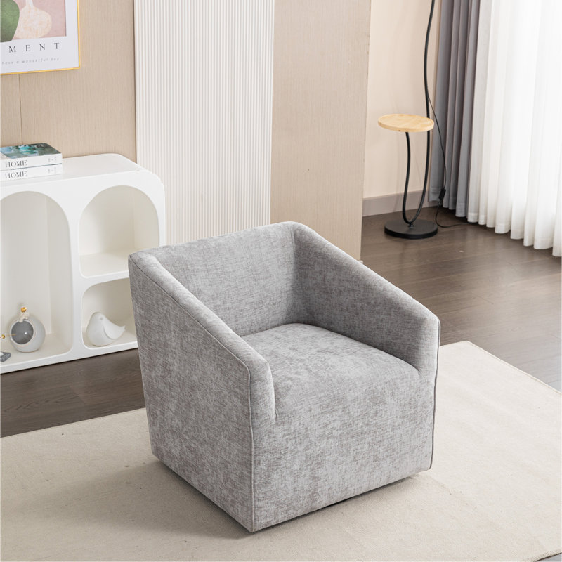 Fauteuil demi-tonneau pivotant à 360 ° Nice