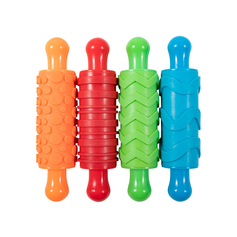 Rouleaux de peinture et d'argile