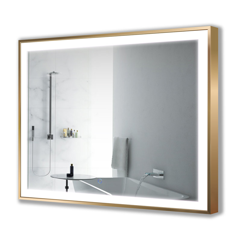 Miroir Ednaoverdorf, Or, 36 po x 48 po