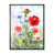 Toile avec cadre flottant noir