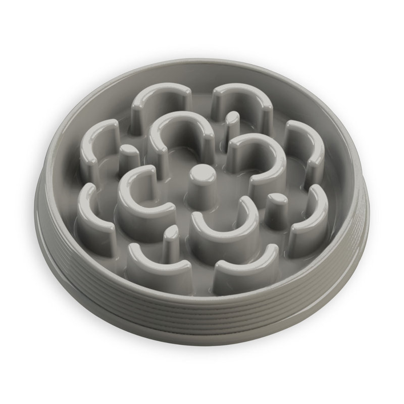 Clazina Anti-Skid Slow Feeder, Gray