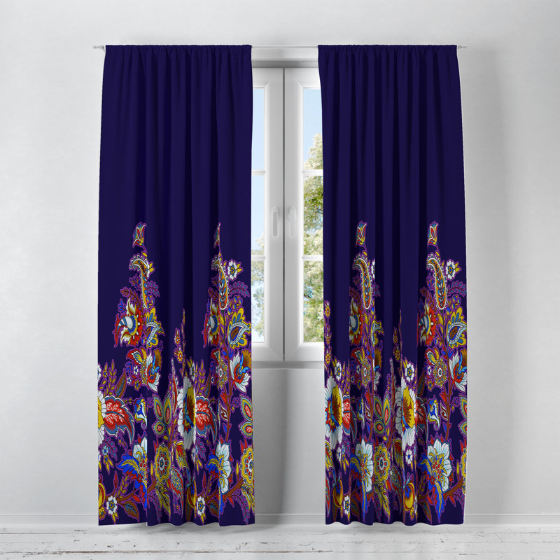 Semi Sheer Curtain Pair, 20" W x 52" L