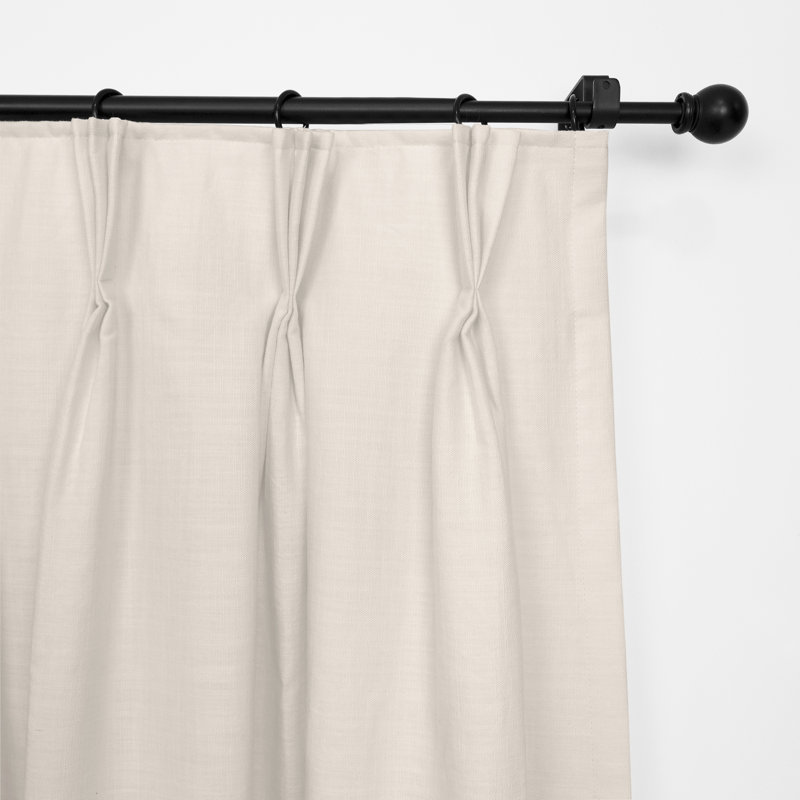 Elsie Linen Look, 40"W x 120"L, Ivory