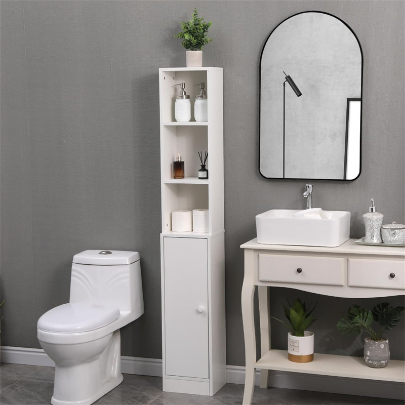 Pomfrey Freestanding Linen Cabinet