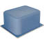 Couvercle froid 6 pintes Contenant alimentaire rectangulaire en plastique